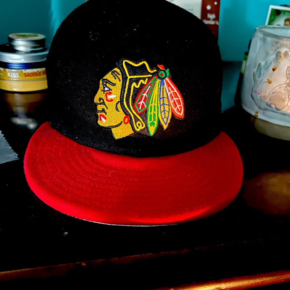New Era NHL Hat Chicago Blackhawks snap back OS